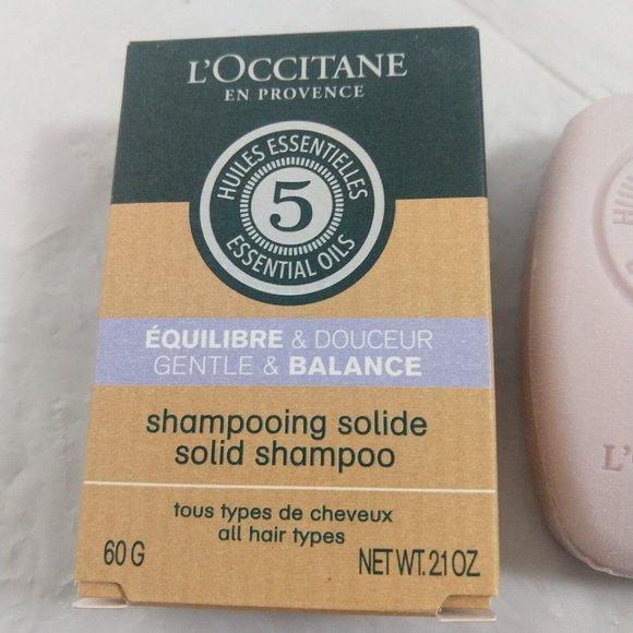 L'OCCITANE Discontinued Gentle & Balance Solid Shampoo Bar 2.1OZ /60G NEW - Picture 2 of 8